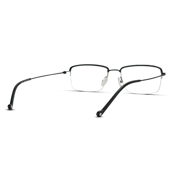 Lightweight Half-Rimless Glasses Comfort & Clarity