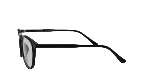 Classic Round Black Optical Glasses | Unisex Full-Rim Prescription Frame