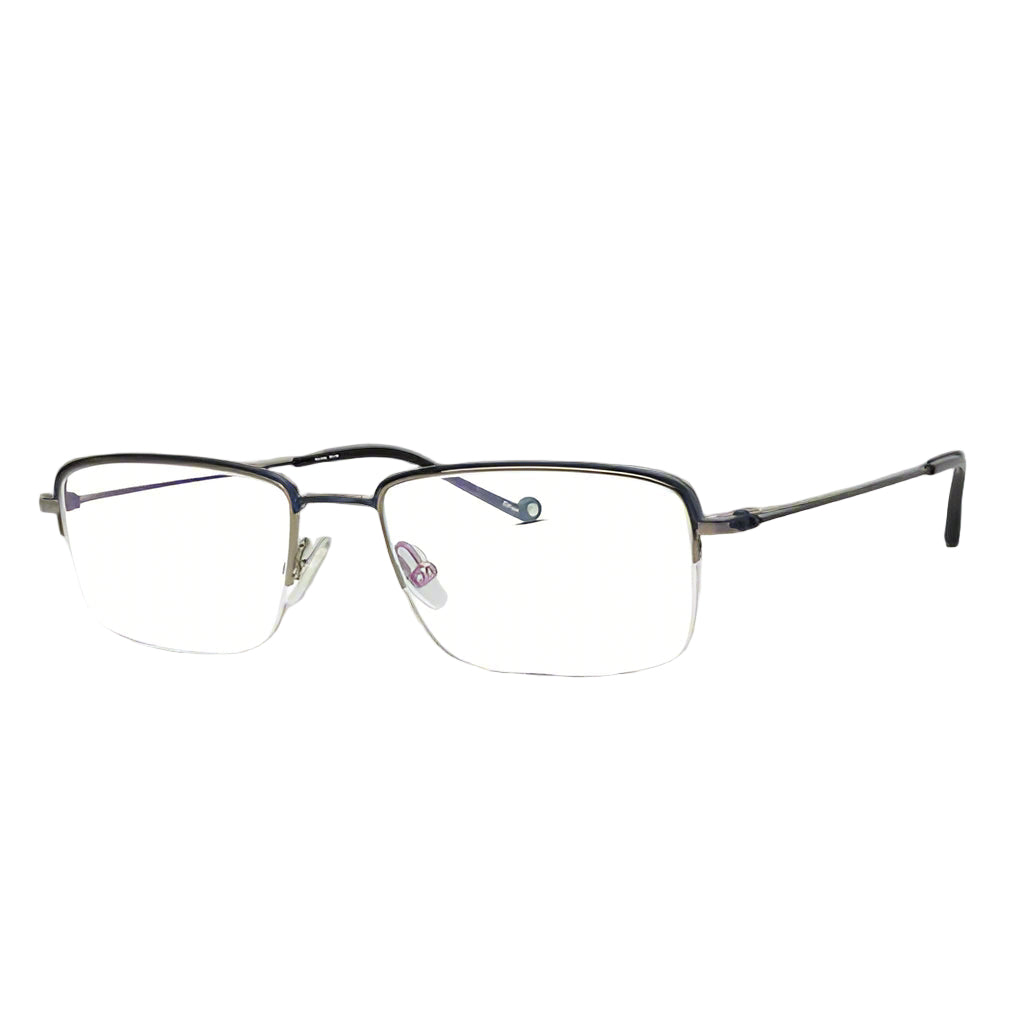 Lightweight Half-Rimless Glasses Comfort & Clarity