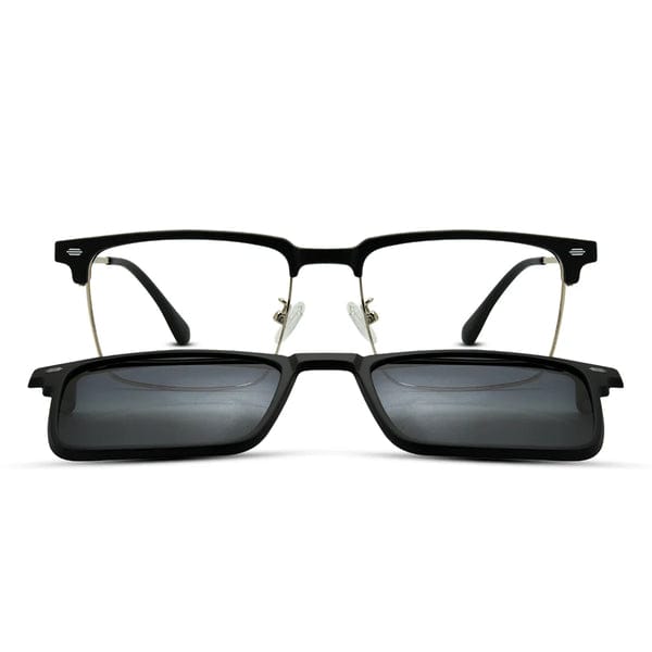 Flip-up Clip-On Eyeglasses Versatile Frames for Sun & Sight