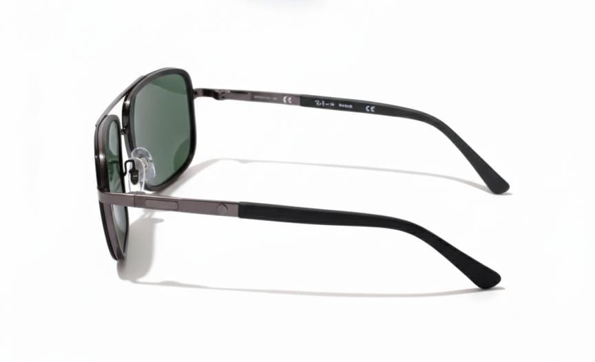 Classic Black Aviator Sunglasses for Men