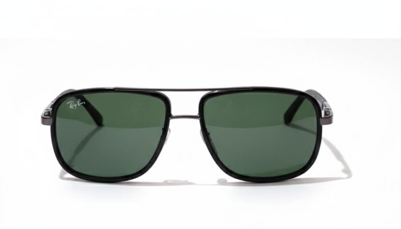 Classic Black Aviator Sunglasses for Men